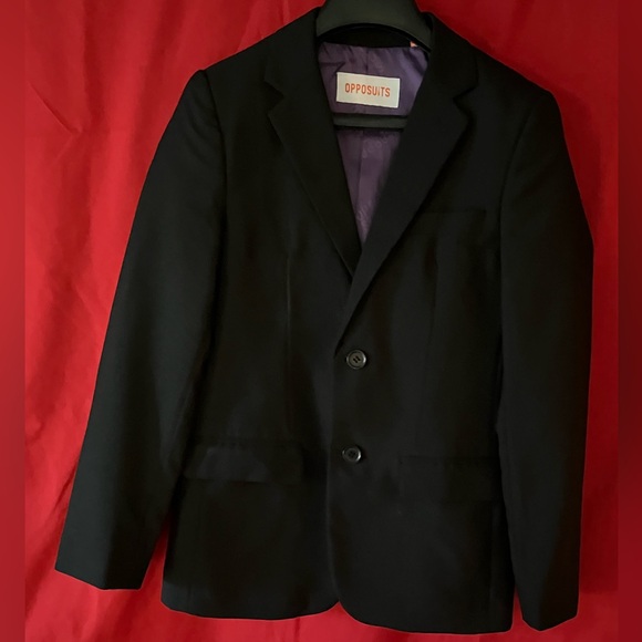 Opposuit Big Boys Black Slim Fit 12y - Picture 2 of 6